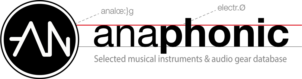 Anaphonic® | All synths & effects Manuals, Pics & Video Demos